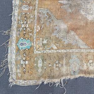 Turkish Vintage <b>Rug</b>, 3.5x9.5 ft <b>Runner</b> <b>Rug</b>, Brown Moroccan <b>Rug</b> - Product Image 5
