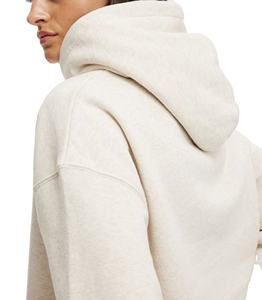 Vente en gros de sweats à capuche décontractés pour femmes tailles personnalisées style streetwear avec logo avant pour l'hiver - Product Image 3