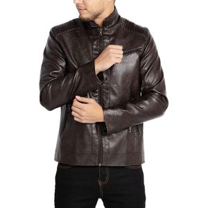 Haute qualité Pakistan fait hommes vestes en cuir en cuir véritable mode Street wear veste en cuir pour hommes élégant 2025 - Product Image 2