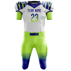 ชุดอเมริกันฟุตบอลแขนสั้นพิมพ์ลายดิจิทัลแบบยูนิเซ็กซ์ สวมใส่สบาย ทันสมัย ระบายอากาศได้ดี สำหรับผู้ใหญ่ - Product Image 2