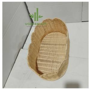 Whosale Bamboo Rattan Seagrass Kitchen Storage <b>Trays</b> - Product Image 1