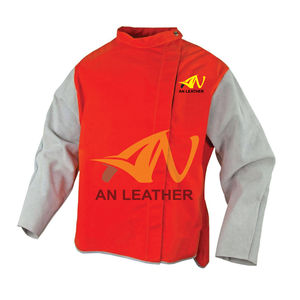 Welding Jacket, Split Leather Welding Jacket, Safety Jacket - Product Image 3