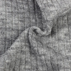 Prix de gros femmes uni coton côtelé bonnets chapeau automne hiver plus chaud tricoté chapeaux dames extensible rayé Baggy chapeaux - Product Image 5