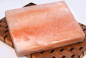 Handcrafted Himalayan Pink Salt Tile for <b>BBQ</b> Cooking and Kitchen Decoration - Product Image 3