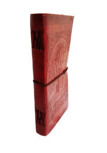 Venta al por mayor hecho a mano antiguo vintage Árbol de la vida diario de cuero en relieve clásico creativo de cuero Oficina escuela portátil cuaderno - Product Image 3