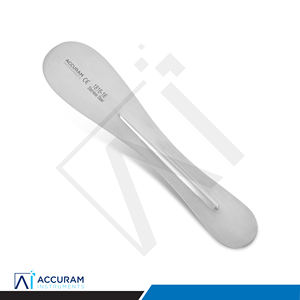 ไม้พายปูนปลาสเตอร์แบบแข็ง Accuram Professional ขนาด 17 ซม. ทำจากสแตนเลส สำหรับงานทันตกรรม ใช้ผสม ปาด ขึ้นรูป แกะสลัก ตัด ได้มาตรฐาน CE - Product Image 1