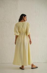 Nouvelle arrivée Retro Lilan Tie up Slim Fit Robe de demoiselle d'honneur pour femme - Product Image 5