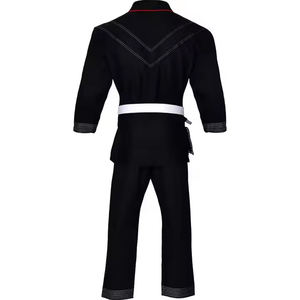 Kimono de judo et de jujitsu sur mesure de qualité supérieure, service OEM pour costume de BJJ sur mesure, qualité supérieure, 100% coton respirant, arts martiaux - Product Image 2