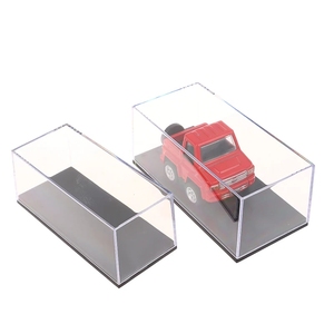 Caja de exhibición de automóvil individual de acrílico definitiva que combina elegancia, protección y visibilidad para su preciada colección de modelos de automóviles - Product Image 1