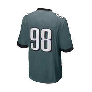 Maillot de football Vêtements d'entraînement Maillots de football américain de haute qualité pour hommes Maillot de football américain Vintage Youth Team - Product Image 3