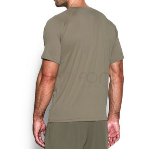 เสื้อยืดคอกลมทรงปกติ ดีไซน์ล่าสุด ผ้าโพลีเอสเตอร์คุณภาพสูง สีพื้น พิมพ์ลายดิจิทัล แห้งเร็ว ระบายอากาศ แขนสั้น - Product Image 3