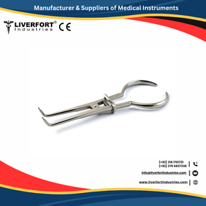 Pince à poinçonner en caoutchouc pour endodontie dentaire Ainsworth 16cm, applicateur à pince orthodontique pour instruments chirurgicaux allemands en acier - Product Image 4