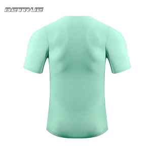 Camiseta ligera personalizada para correr, Camiseta holgada de ajuste dinámico que absorbe el sudor, ropa deportiva para gimnasio - Product Image 4