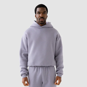 Sudaderas con capucha mezcladas de algodón pesado de invierno para hombre nueva moda impresa personalizada sudaderas con capucha de impresión digital de alta calidad al por mayor - Product Image 2