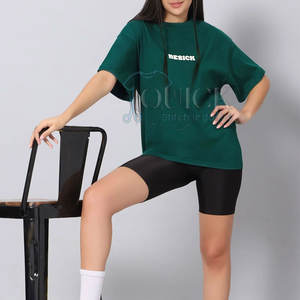 Camisetas de Algodón con Cuello Redondo para Mujer, Diseño Nuevo 2025, Verano, Ecológicas, Transpirables, de Secado Rápido, Hechas en Pakistán - Product Image 3