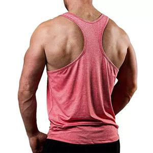 Vente en gros de débardeur musculaire pour hommes, chemise sans manches, entraînement de gymnastique, débardeur de musculation, gilet de fitness, débardeur pour hommes - Product Image 2
