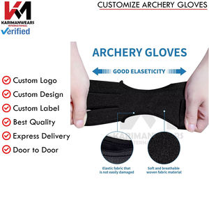 Guantes de Billar Ligeros y Cómodos para un Tiro Preciso, Cuero de Alta Calidad, Impermeables, Profesionales para Arqueros - Product Image 4