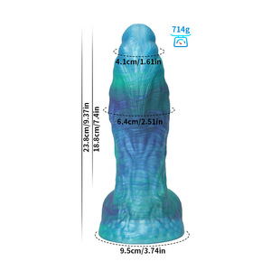 Vibromasseur anal pour hommes et femmes, jouet sexuel pour adultes, masseur en silicone - Product Image 3