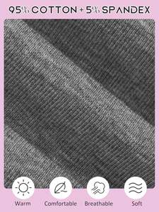 Leggings doux en tricot pour enfants, tissu extensible léger, respirant, ajustement confortable, vêtements de jeu au quotidien, vente en gros, imperméable - Product Image 3