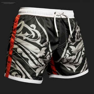 Pantalones cortos duraderos BJJ No Gi MMA para hombre, entrenamiento de Grappling, Muay Thai, ropa de gimnasia atlética, Kimono Jiu Jitsu con función elástica - Product Image 4
