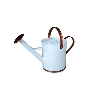 Arrosoir de jardin galvanisé en forme de seau de haute qualité avec pichet d'eau poli - Product Image 5