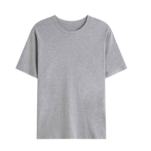 2025 vente en gros t-shirts surdimensionnés unis de haute qualité pour hommes t-shirts de sublimation personnalisés blancs pour l'été - Product Image 1