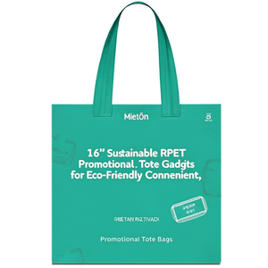 Borsa RPET Sostenibile Metro 16 Pollici, Shopper Promozionale per Comodità Ecosostenibile - Product Image 3