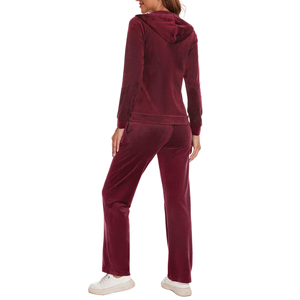 Chándal de abrigo para mujer de la mejor calidad 2025, ropa para correr personalizada, gran oferta, ropa para mujer, el mejor chándal de Material - Product Image 2