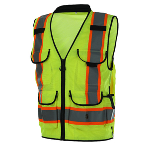 Hi Vis Ropa de trabajo de invierno Chaleco reflectante Seguridad nocturna Ropa de trabajo para control de tráfico Construcción y uso de ingenieros - Product Image 6