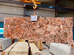 Moderne Alaska Rouge Granit Petites Dalles Poli Surface Cuisine Salle À Manger Extérieur Salle De Bains Escalier Salon Villa Comptoirs Tops - Product Image 5