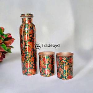 Flacon d'hydratation en cuivre écologique de luxe pour les cadeaux d'affaires de modes de vie actifs de Tradebyd - Product Image 1