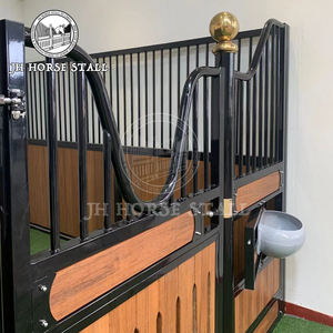 JH E06 Fabricant professionnel personnalisé 8X10 Horse Stall <span class=keywords><strong>Stabe</strong></span> Fronts avec plus sombre - Product Image 3
