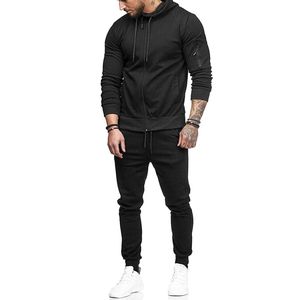 Survêtement d'hiver pour homme en coton 100% - Ensemble personnalisé tendance avec capuche - Imprimé délavé à l'acide - Meilleures ventes - Product Image 1