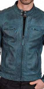 Chaqueta de Cuero Blanca para Hombre, de Moda, con Logotipo Personalizado, de Primera Calidad, Transpirable, Fabricada por OEM, Venta al por Mayor 2026 - Product Image 6