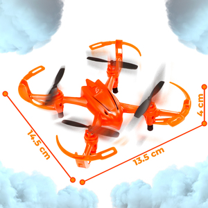 Mini Drone Elettrico per Principianti, Kit Pieghevole in Plastica con Motore Brushless e Telecomando per Ragazzi e Ragazze, Batterie Incluse - Product Image 5