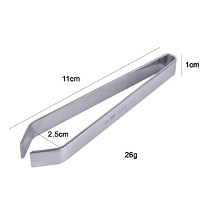 2pcs Pince à épiler de chef en or de haute qualité en acier inoxydable 304 Pince à os de poisson alimentaire Cuisine à usage domestique État neuf-Vente en gros - Product Image 5