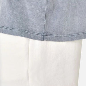 2025 hommes luxe Street Wear surdimensionné goutte épaule T-Shirt haute qualité 100% coton impression numérique personnalisée - Product Image 6