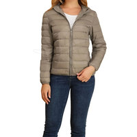 Nouvelle Collection 2025 – Doudoune Femme Personnalisable en Polyester/Nylon Tricoté Respirant de Haute Qualité – Vente Flash