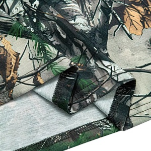 Top informal con estampado de camuflaje para hombre, cuello redondo, manga larga, tejido de punto de poliéster, ajuste Regular, elástico ligero para la temporada de primavera y otoño - Product Image 6