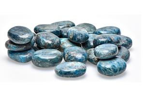 Piedra de Palma de Apatita Azul de Alta Calidad, Piedra Natural, Piedra Curativa, Guijarro, Ágata Tallada, Cristal, Proveedor de Piedras de Palma - Product Image 2