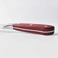 Ensemble de couteaux de coupe de viande de boeuf à steak en acier inoxydable forgé de qualité supérieure couteau de chef manche en plastique écologique caractéristiques tranchantes