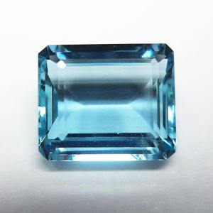 หินอความารีนจากธรรมชาติ100% เจียระไนแบบหลวมขนาดอัญมณีรักษาคุณภาพสูงของแท้ - Product Image 3