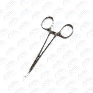 Fórceps quirúrgicos de arteria curvada médica Instrumentos Fórceps para mosquitos Hemostato para mosquitos Fórceps curvados 5 "instrumento médico - Product Image 4