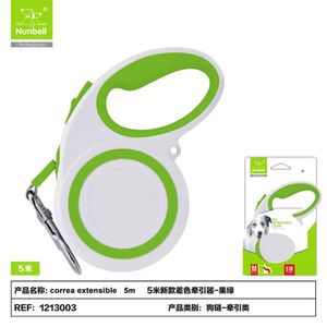 Laisse rétractable pour chien bicolore, accessoire pour animaux de compagnie de qualité supérieure - Product Image 2