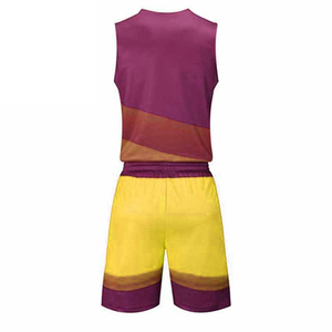 Vêtements de sport multifonctionnels de qualité supérieure en polyester Bsci, kit de basket-ball, top ventes, uniformes pour hommes - Product Image 4