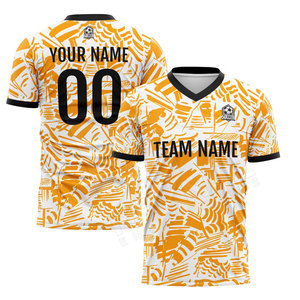 Meilleure qualité personnalisée jeunesse France maillot de football vêtements de sport de plein air fabriqué en polyester de haute qualité pour les vêtements de sport de plein air - Product Image 4