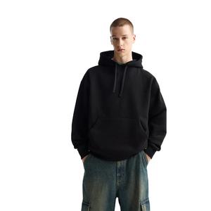 Sweat-shirts à capuche pour hommes sur mesure de haute qualité 400 GSM, 100% coton, poids lourd, surdimensionnés pour impression en relief - Product Image 1