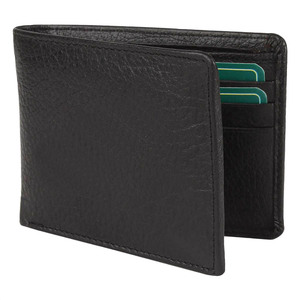 Cartera de mano pequeña de cuero de vaca Retro hecha a mano Original para hombres y mujeres cierre abierto de lujo patrón sólido para uso diario - Product Image 1