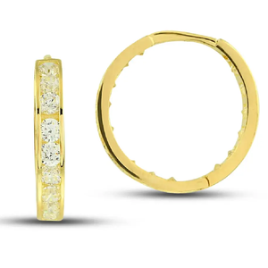 Boucles d'oreilles pendantes en or pur 14 carats de haute qualité, travail fin en émail, style tendance pour enfants, fabrication artisanale en Turquie, cadeau parfait, perle argentée - Product Image 6