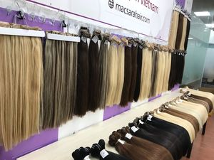 ผมต่อแบบเทปผมคนเวียดนามสีปรับแต่งได้และความยาวตั้งแต่8ถึง30นิ้ว - Product Image 2